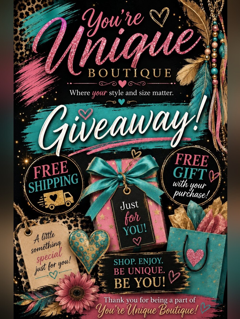Flyer For Giveaway